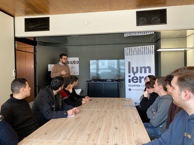 Rencontres avec ERCO pour des apprentis de Licence pro