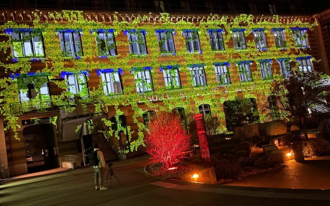 Fête des lumières par nos étudiants