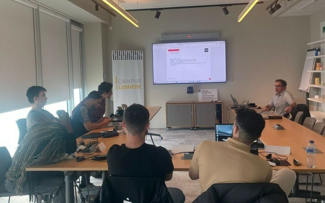 Les étudiants de l&rsquo;École La Mache formés au logiciel DIALux