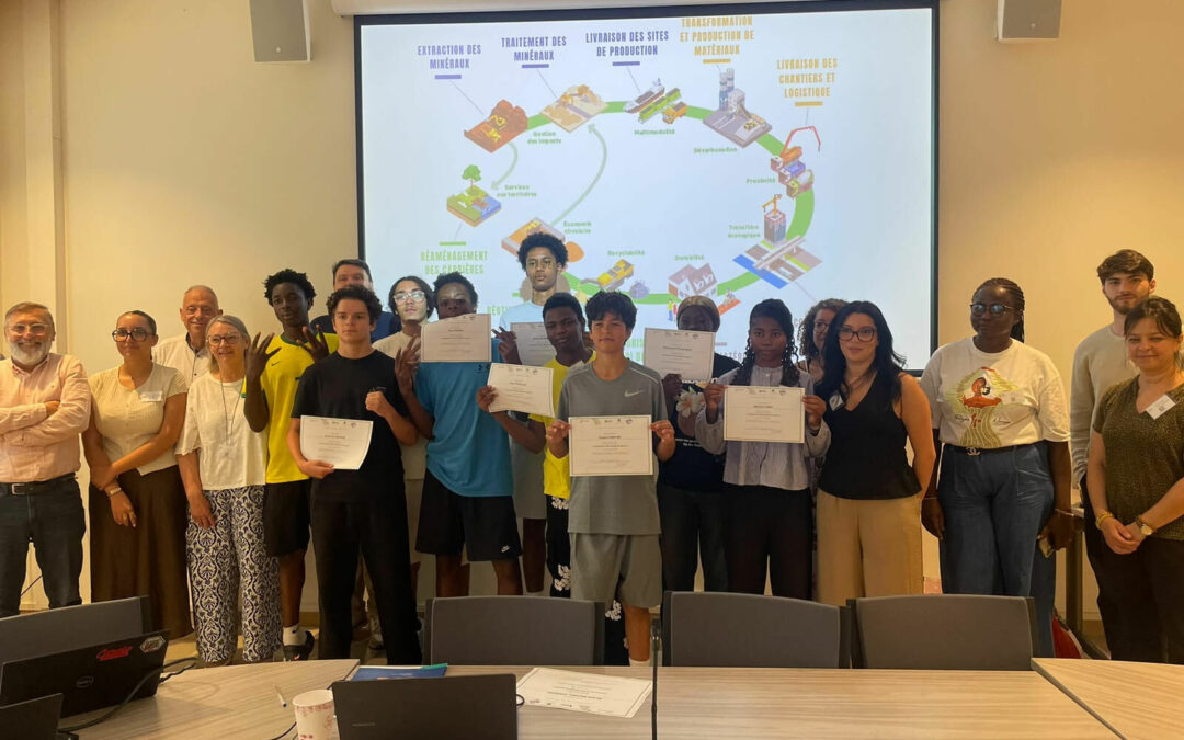 Clap de fin pour le stage collectif de seconde “Construire la ville durable” !